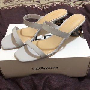 Like new Aldo block  heels (1.5”)